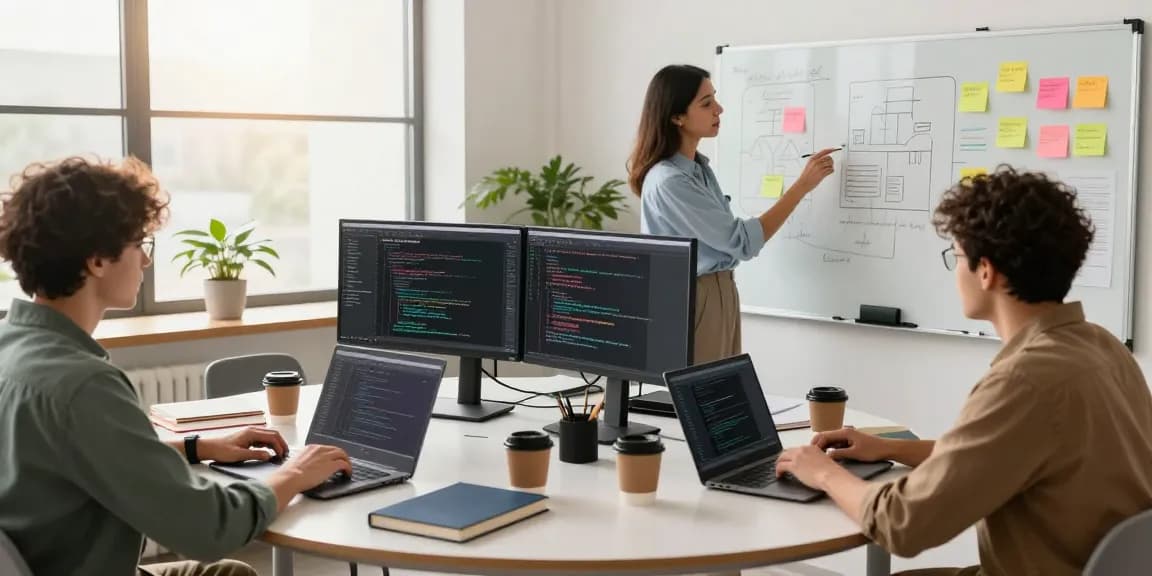 Developers showcasing openclaw skills in a vibrant, collaborative workspace.
