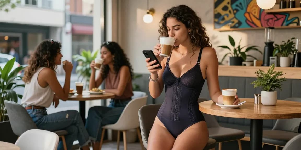 Model fashionable dengan Colombian shapewear di https://colombianshapeweargaless.com, menampilkan gaya urban yang menawan.
