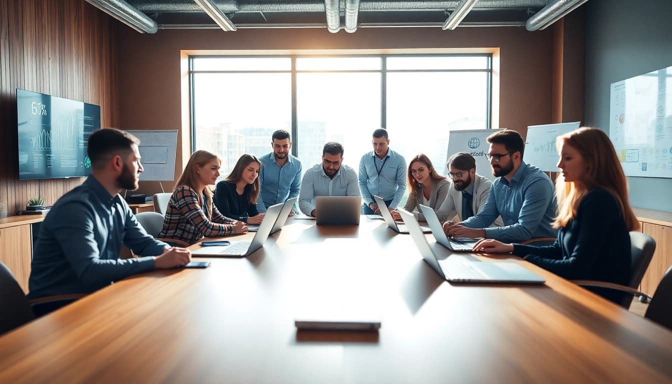 Seek msp companies near me for expert IT support in a collaborative workspace.