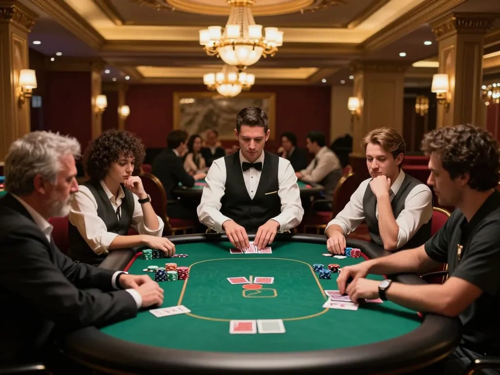 New York City Personal Injury Lawyer encourages safe poker play at a high-stakes game table.
