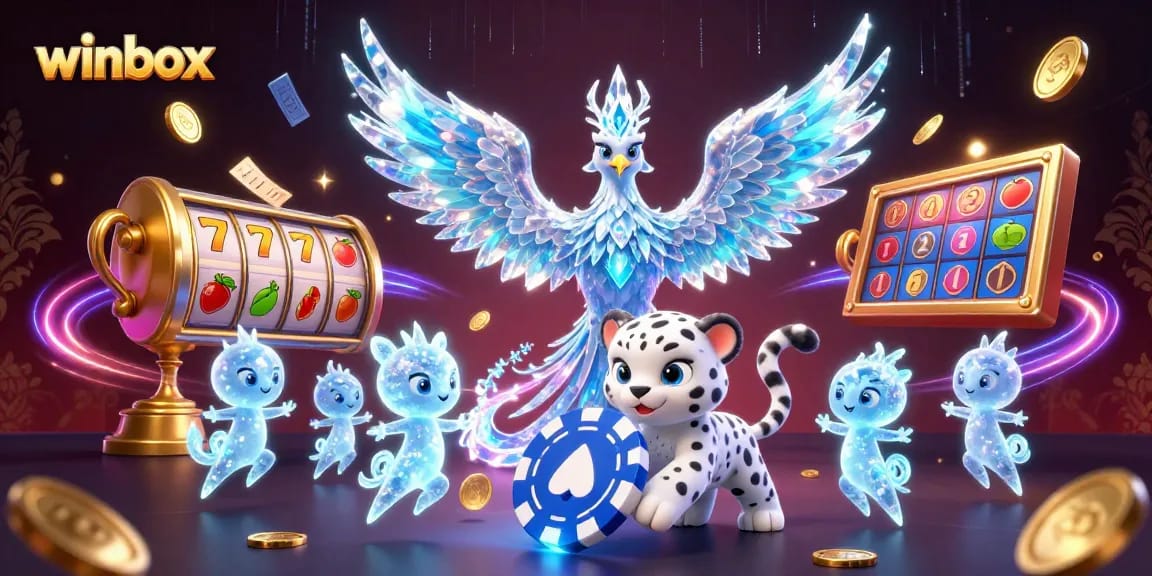 Play at winbox and win with vibrant casino experience featuring slots and unique characters