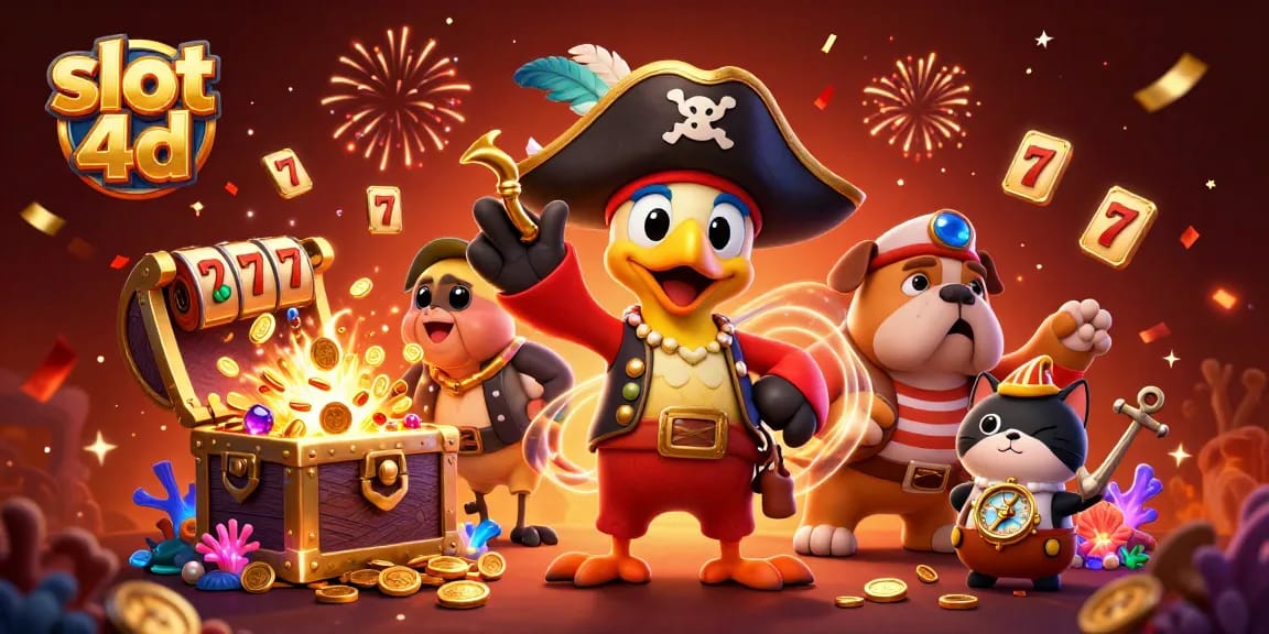 Experience thrilling gameplay with slot 4d as colorful characters navigate an underwater treasure adventure.