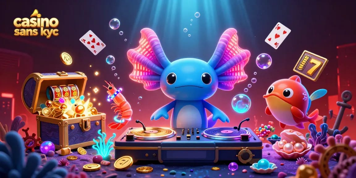 Casino sans KYC : Vivez l'expérience ludique avec des jeux immersifs et des trésors aquatiques.