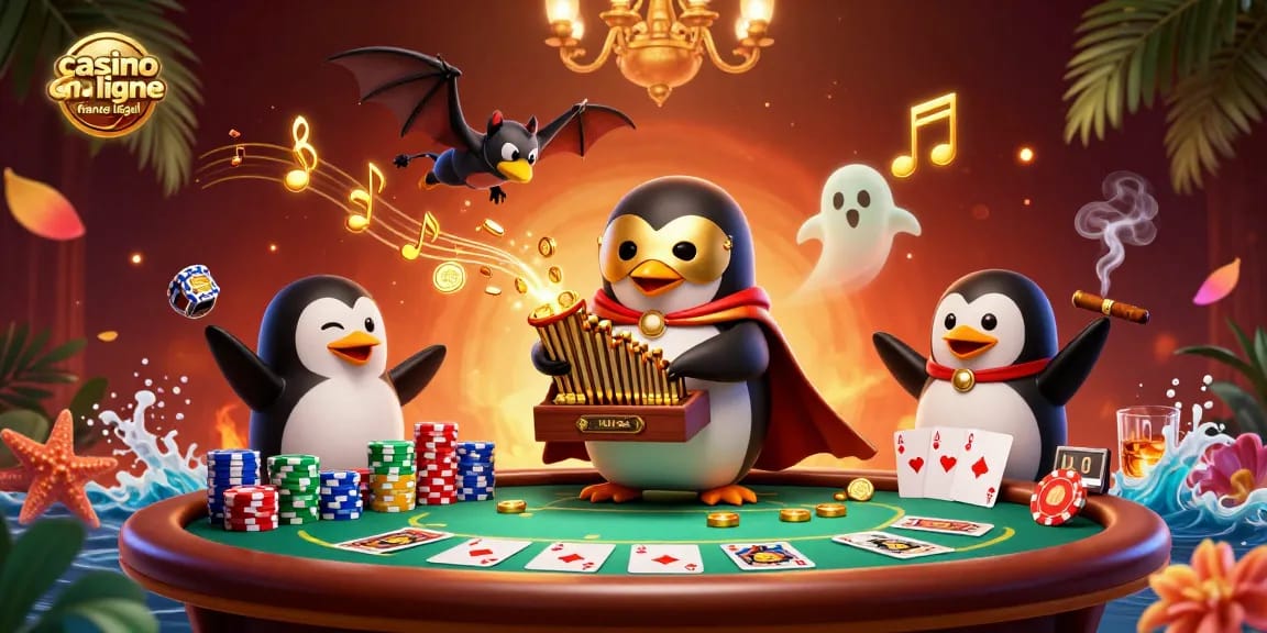 Jouez avec aisance dans un casino en ligne France légal, capturant l'énergie de jeux palpitants et de gains dorés.