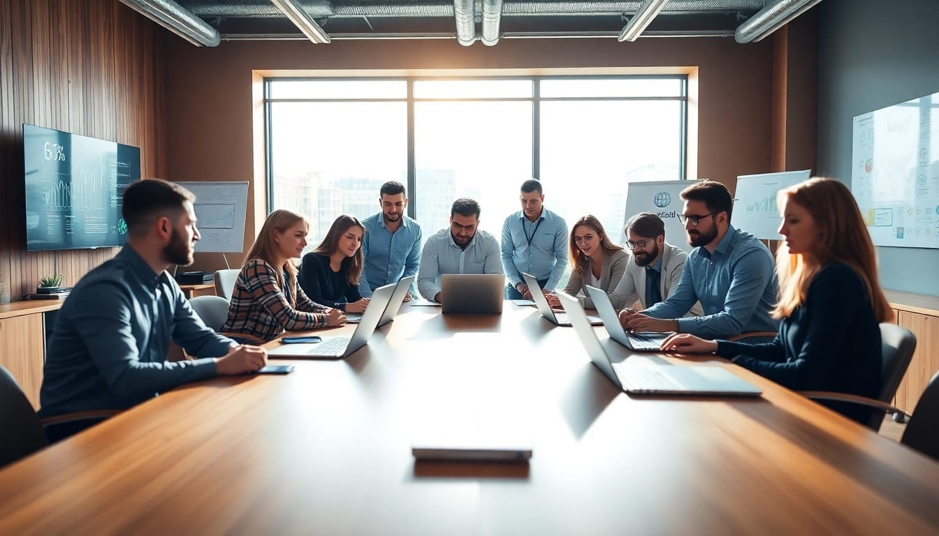 Seek msp companies near me for expert IT support in a collaborative workspace.