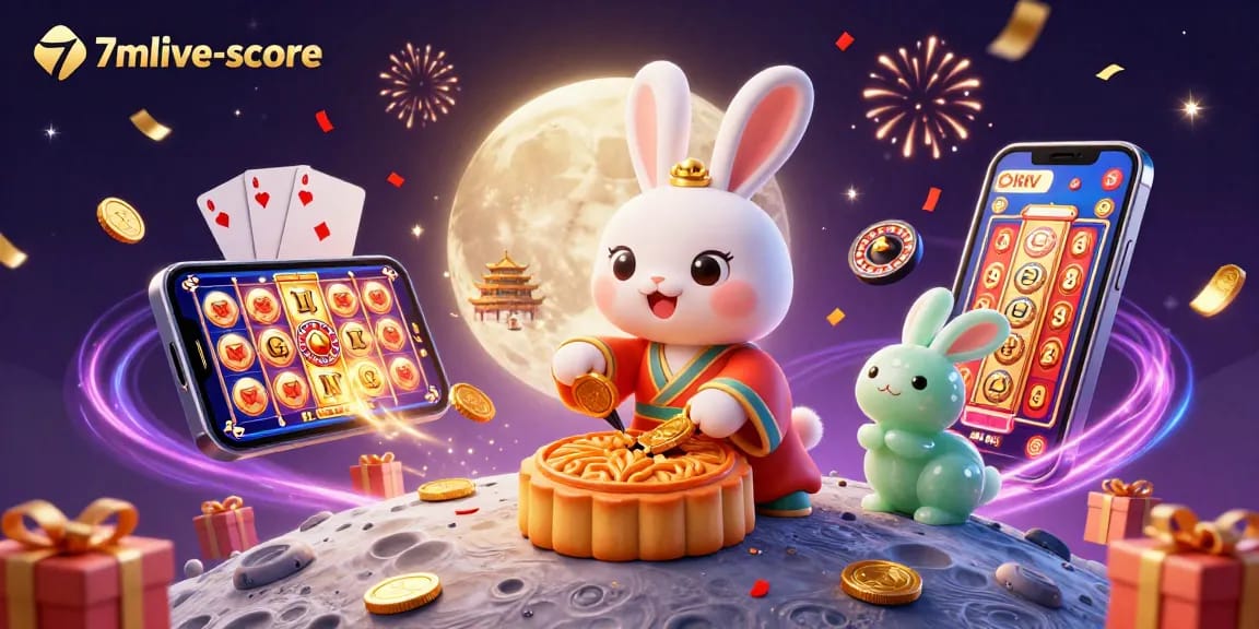Engage with exciting gaming moments at 7mlive-score as a moon rabbit reveals treasures and fun.