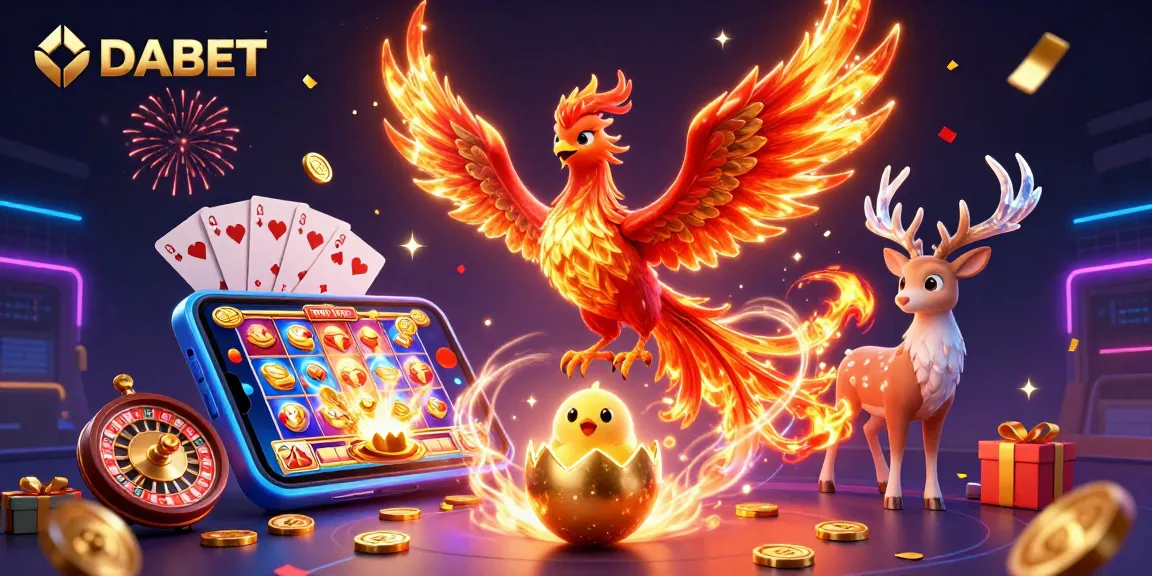 DABET offers exhilarating gameplay with vibrant 3D characters and exciting slot features.