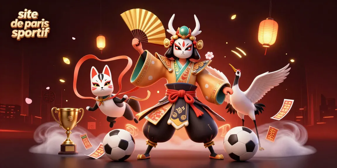 Découvrez le site de paris sportif avec des personnages dynamiques et des éléments de jeu captivants