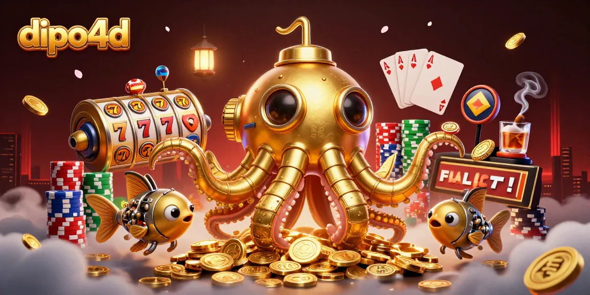 Dive into the dipo4d thrilling world of gambling featuring winning slots and golden treasures