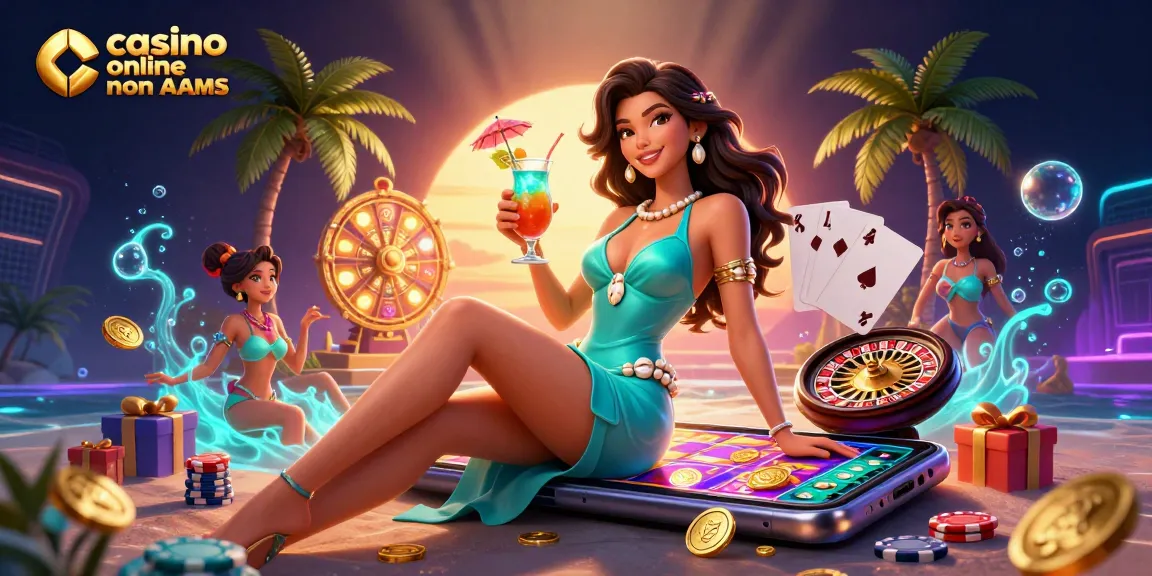 Vivi un'esperienza di gioco emozionante su casino online non AAMS con slot vibranti e elementi entusiasmanti del casinò.