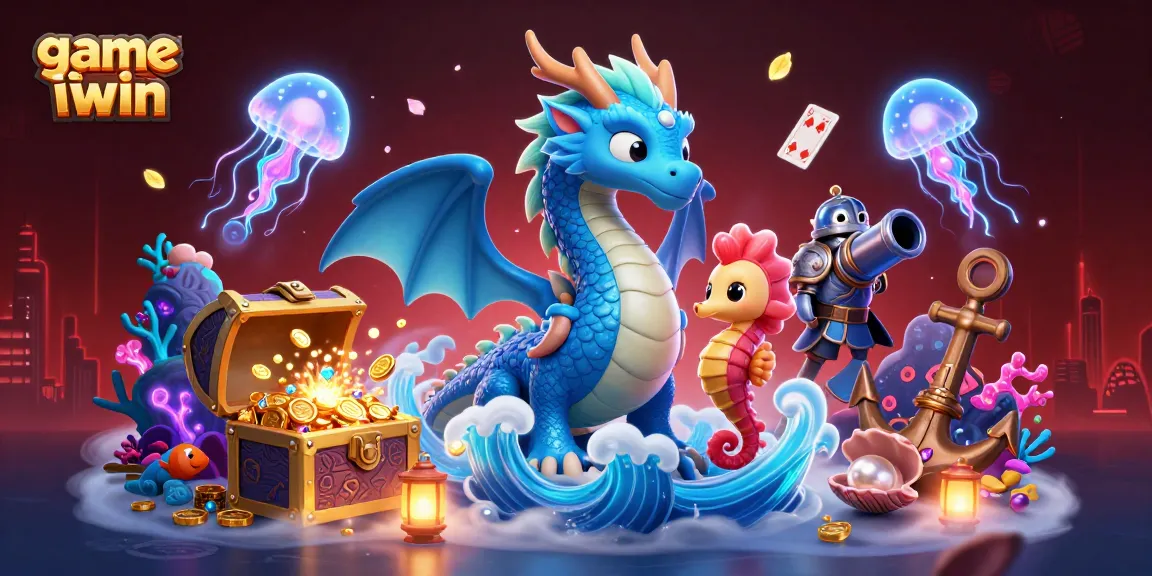 Experience thrilling game iwin action amidst vibrant underwater treasures and dynamic characters.