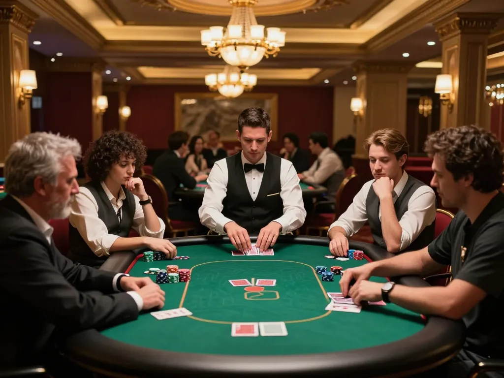 New York City Personal Injury Lawyer encourages safe poker play at a high-stakes game table.
