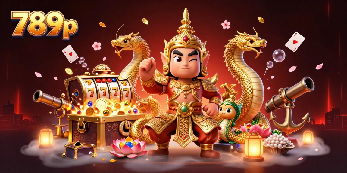 Engage with the thrilling world of 789p and its vibrant casino scene, featuring lucky symbols and rich visuals.