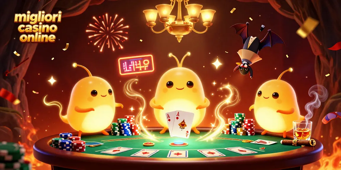 Vivi l'emozione dei migliori casino online con questa illustrazione incredibile di gioco