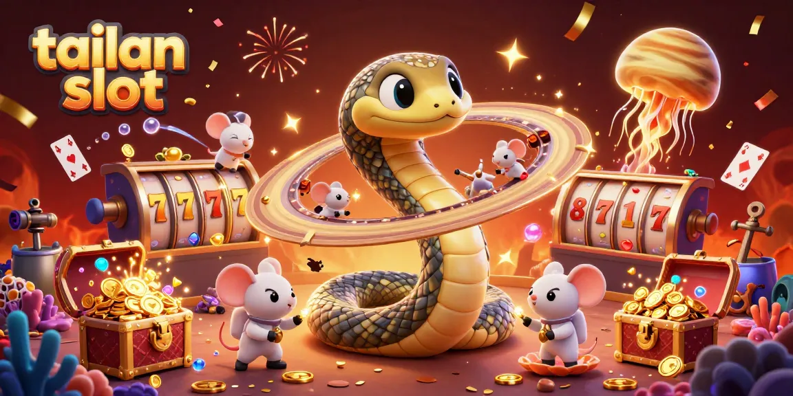 Experience thrilling tailan slot gameplay with vibrant characters and exciting casino elements.