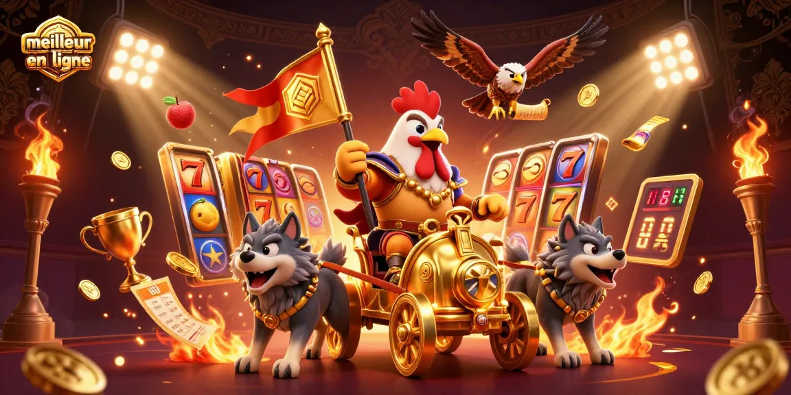 Élevez votre jeu au meilleur casino en ligne avec une ambiance de jackpot et de victoire.