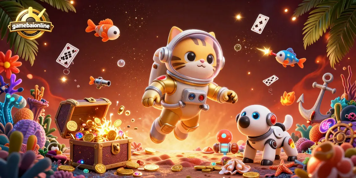 Engage in thrilling action at gamebaiionline with an exciting 3D casino scene filled with adventure!