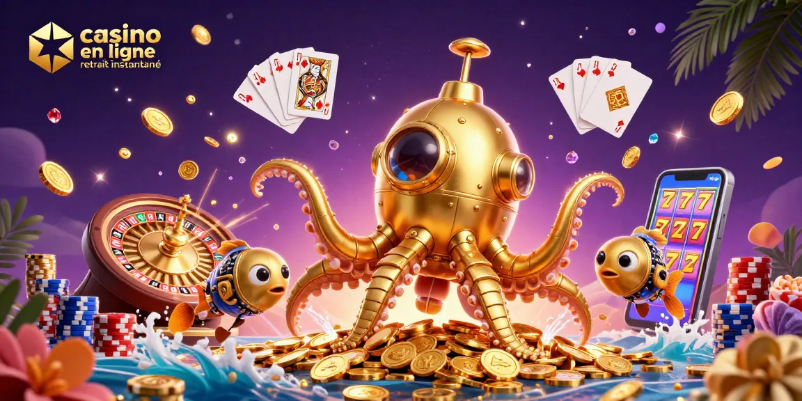 Gagnez avec casino en ligne retrait instantané, découvert vibrant de pièces d'or et de jeux captivants.