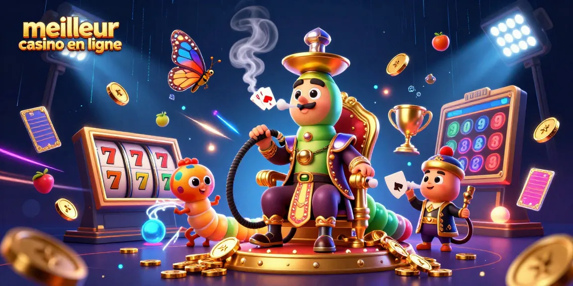 Venez découvrir le meilleur casino en ligne avec des personnages 3D entourés d'éléments de jeu captivants.