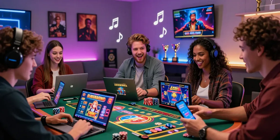 Interactive gaming scene displaying players engaged on https://naga2000.blog with vibrant designs and immersive interfaces.