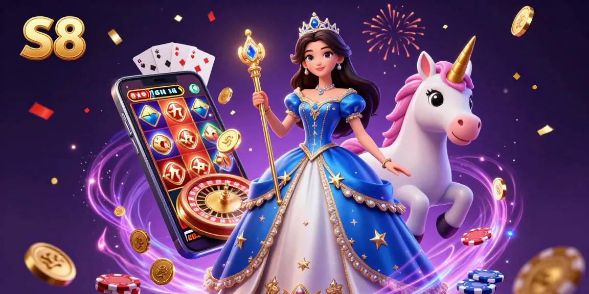 S8 welcomes players to a vibrant casino world filled with magical games and golden opportunities.