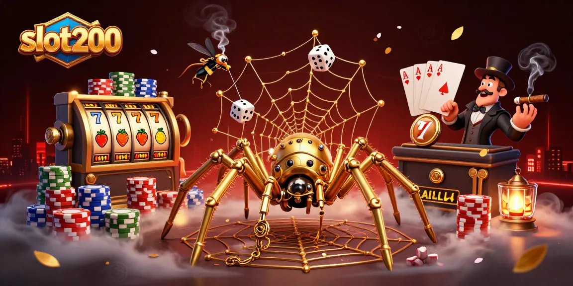 Engage with slot200's thrilling world by spinning slot reels amidst a steampunk scene.
