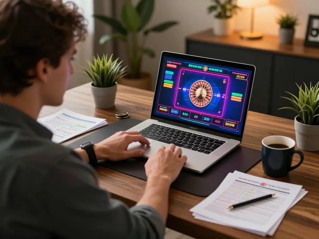 Experience online casinos in Canada while playing immersive roulette games at home.