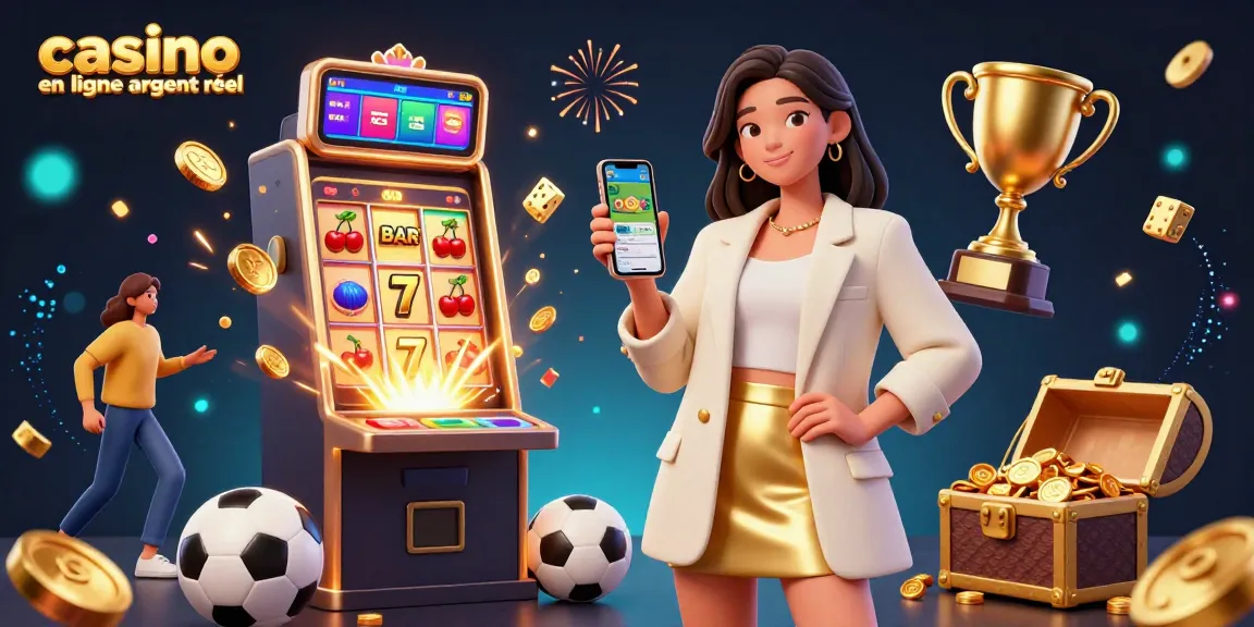 Découvrez le casino en ligne argent réel à travers des scènes vibrantes de jeux captivants et de récompenses.