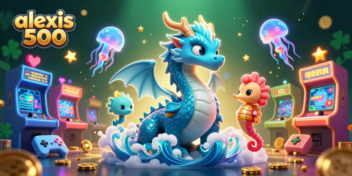 Experience thrilling gaming with alexis 500 in a vibrant undersea casino adventure.