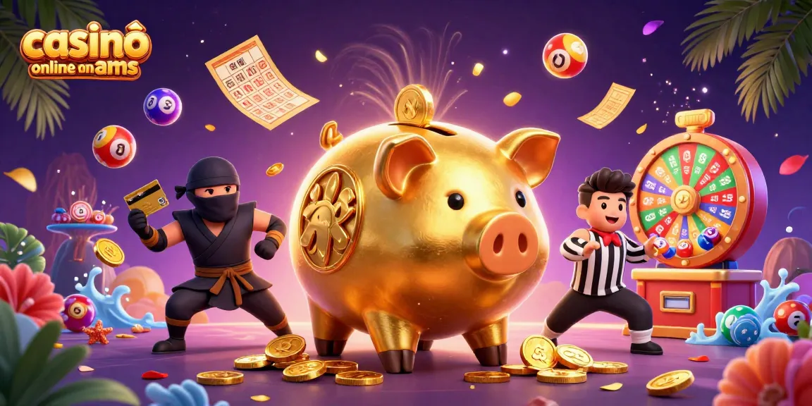 Gioca nei casinò online non AAMS con una scena vibrante di personaggi e oggetti di gioco dinamici.