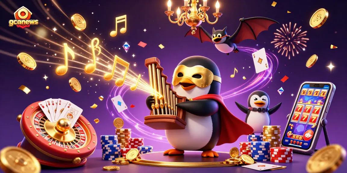 Join the action at gcanews with an exciting casino-themed 3D illustration featuring vibrant gaming elements.
