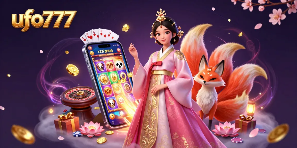 Play exciting games with ufo777 and experience vibrant casino action featuring a charming character scene.