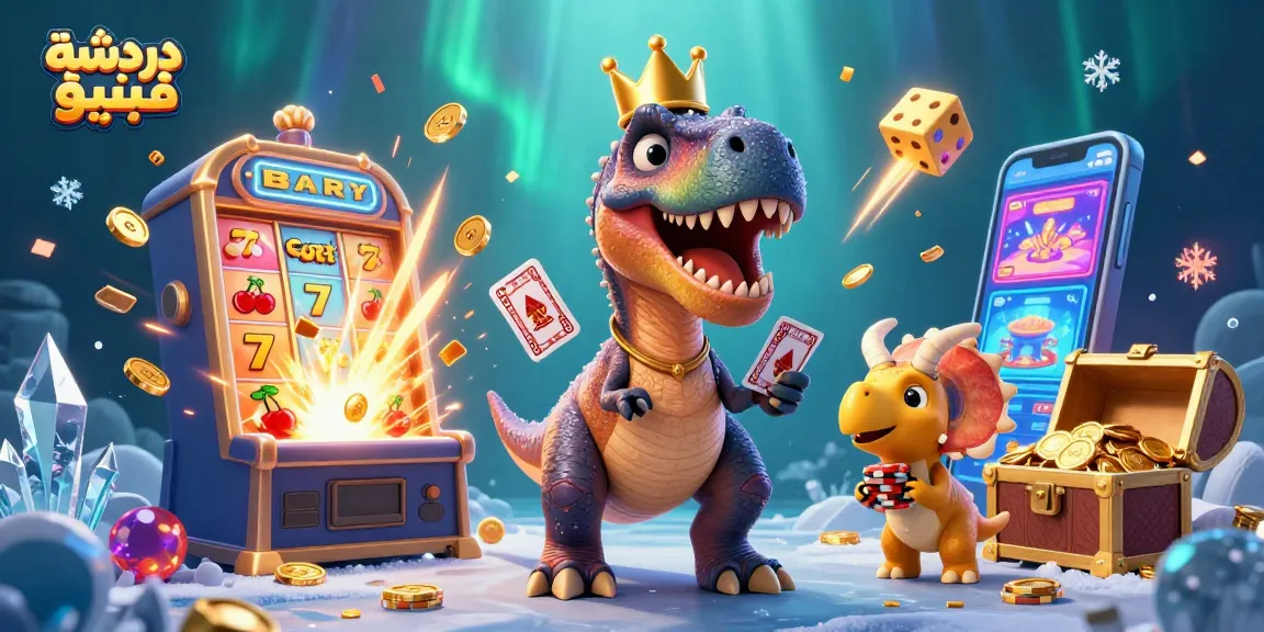 Engage in دردشة فيديو with animated characters in a vibrant casino setting, featuring slot machines and dynamic gaming elements.