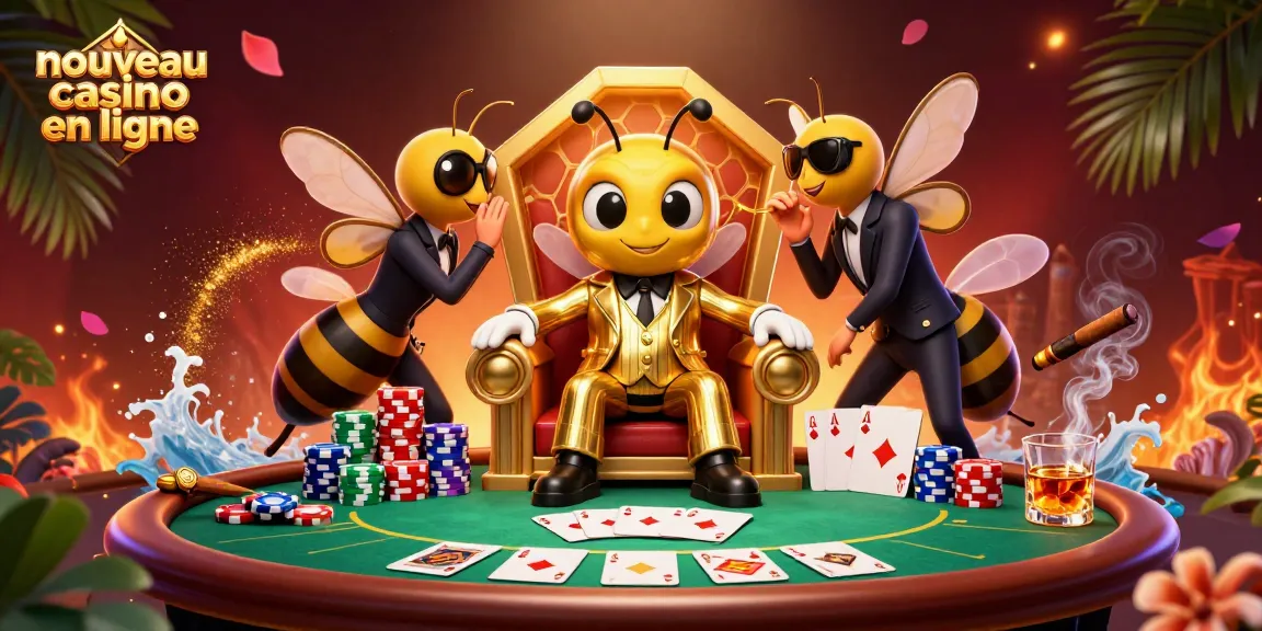 Jouez avec excellence dans un nouveau casino en ligne, illustré par des personnages animés captivants.