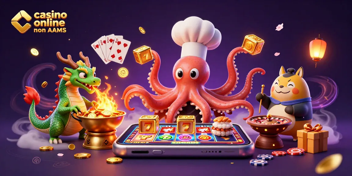 Partecipa a giochi emozionanti nei casinò online non AAMS con vivaci personaggi 3D e slot machine dinamiche.