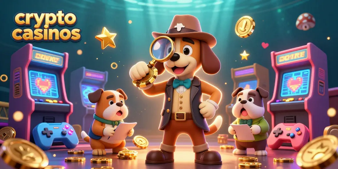 Découvrez des casinos crypto en jouant avec des jetons dorés et des machines à sous colorées.