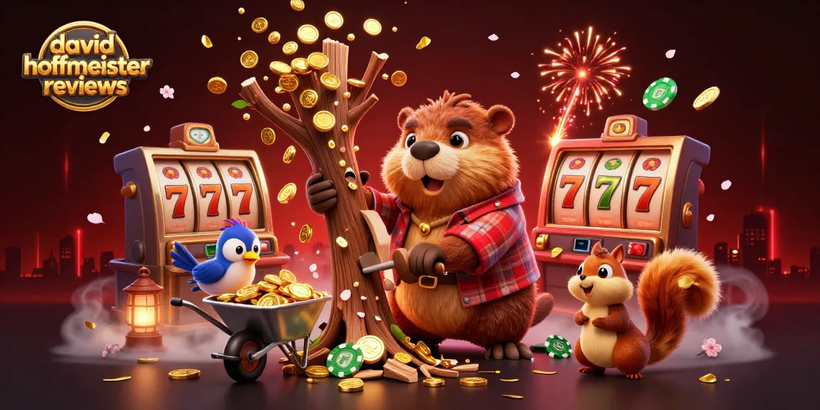 Marvel at this vibrant casino scene where david hoffmeister reviews takes center stage amidst piles of gold coins and dynamic slot machines.