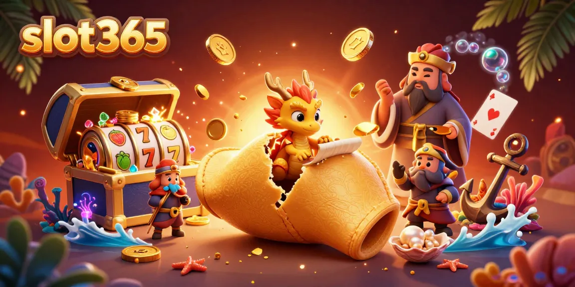 Experience thrilling gaming action with slot365's extraordinary 3D casino illustration!