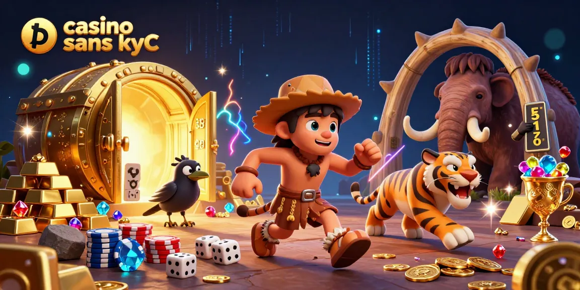 Casino sans kyc bitcoin : Amusez-vous dans un casino préhistorique rempli de joyaux et de sensations !
