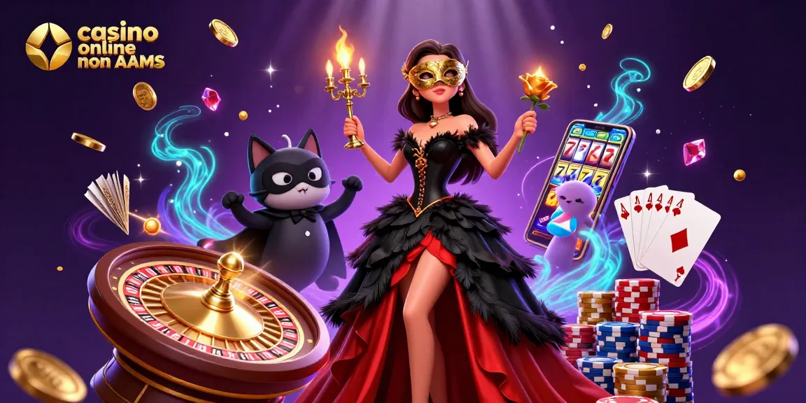Gioca a giochi emozionanti in un casino online non AAMS, con ricchi visivi e azione vibrante.