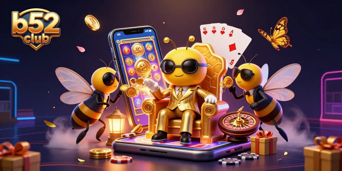 Experience thrilling gameplay at b52club with our vibrant virtual casino, featuring colorful slot games and dynamic elements.