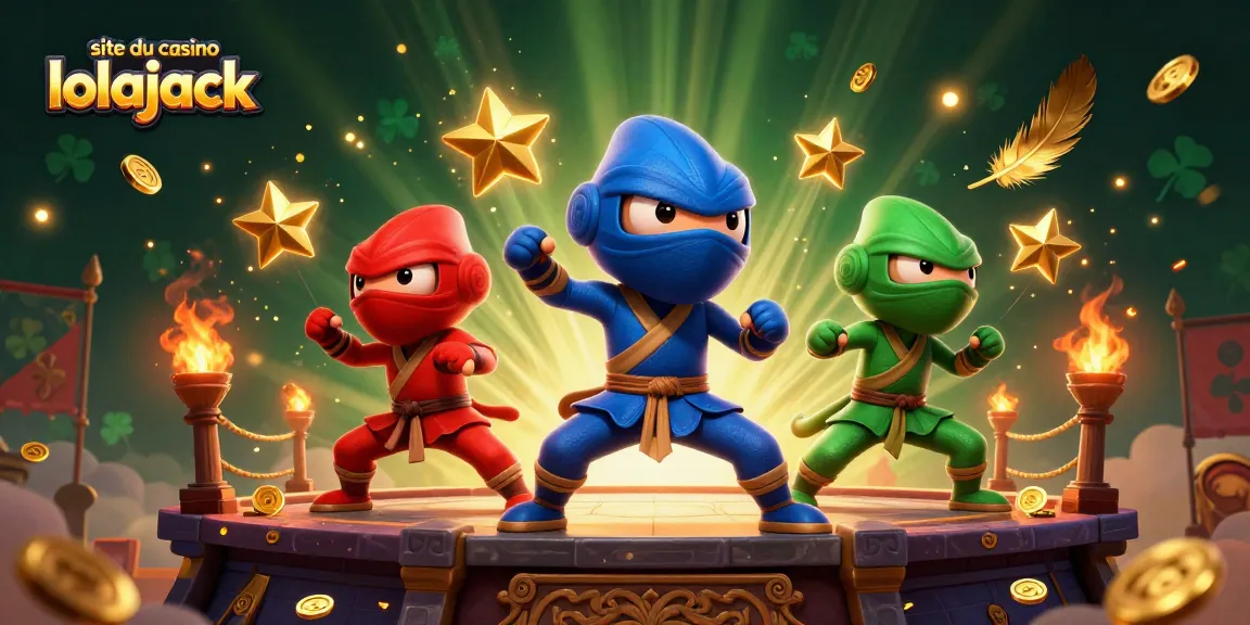 Jouez sur le site du casino lolajack et découvrez des machines à sous avec des personnages colorés dans un décor dynamique.