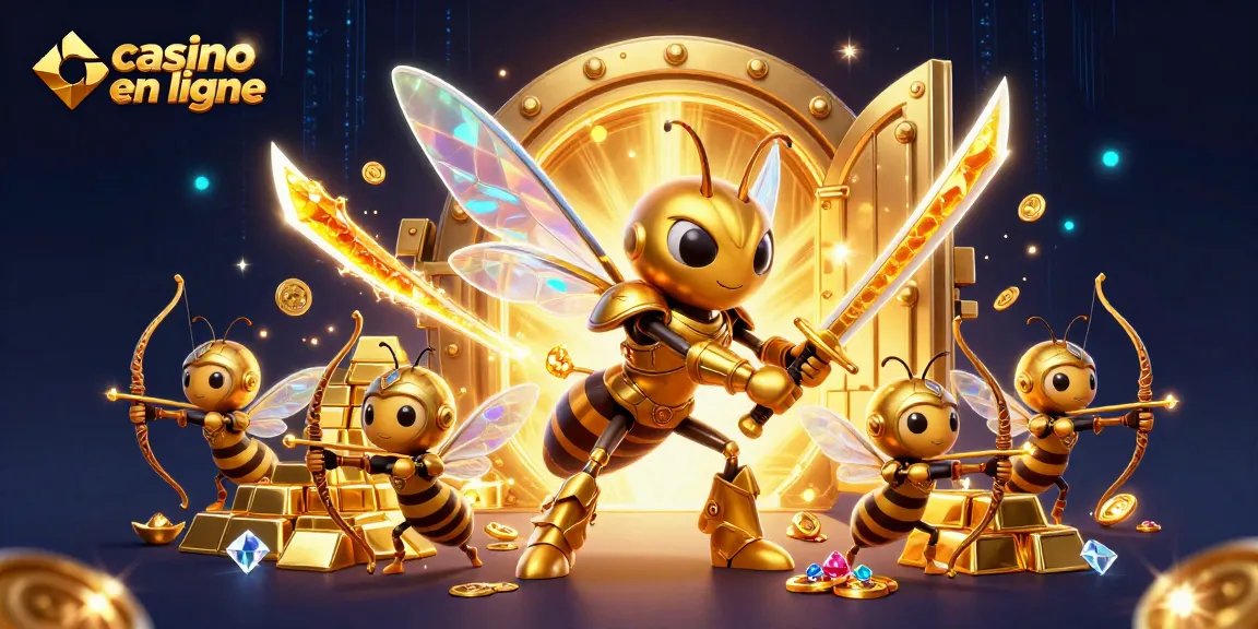 Expérience de jeu captivante sur un casino en ligne avec des éléments de gemmes et de trésors.