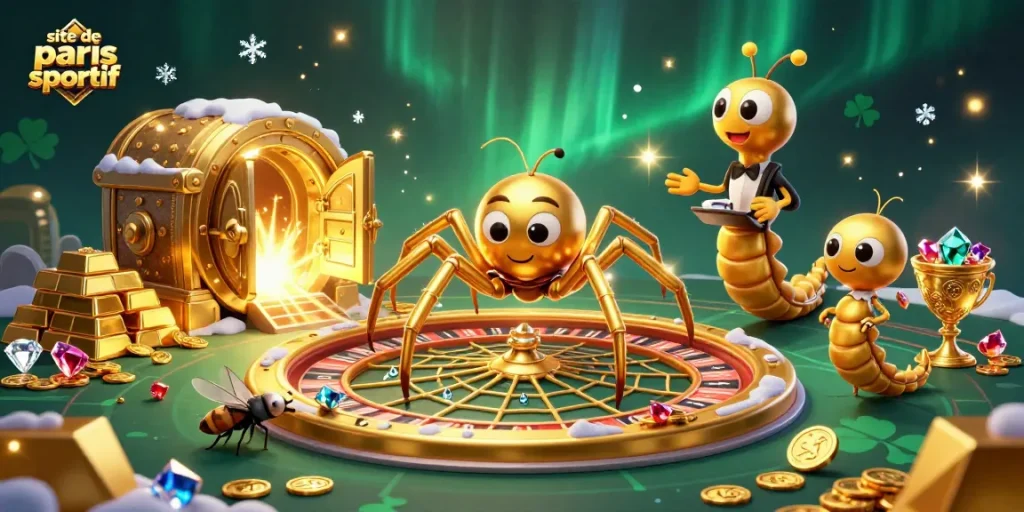 Pariez sur le site de paris sportif tout en découvrant un monde de trésors et de roulette.