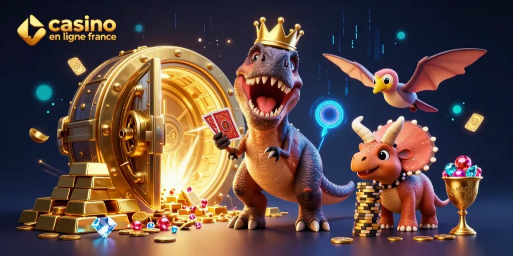 Plongez dans l'univers des jeux avec casino en ligne France et des personnages hauts en couleur qui s'affrontent pour la victoire.