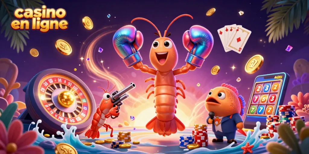 Vivez des moments forts avec le casino en ligne, un combat entre camarades dans un univers de jeux.