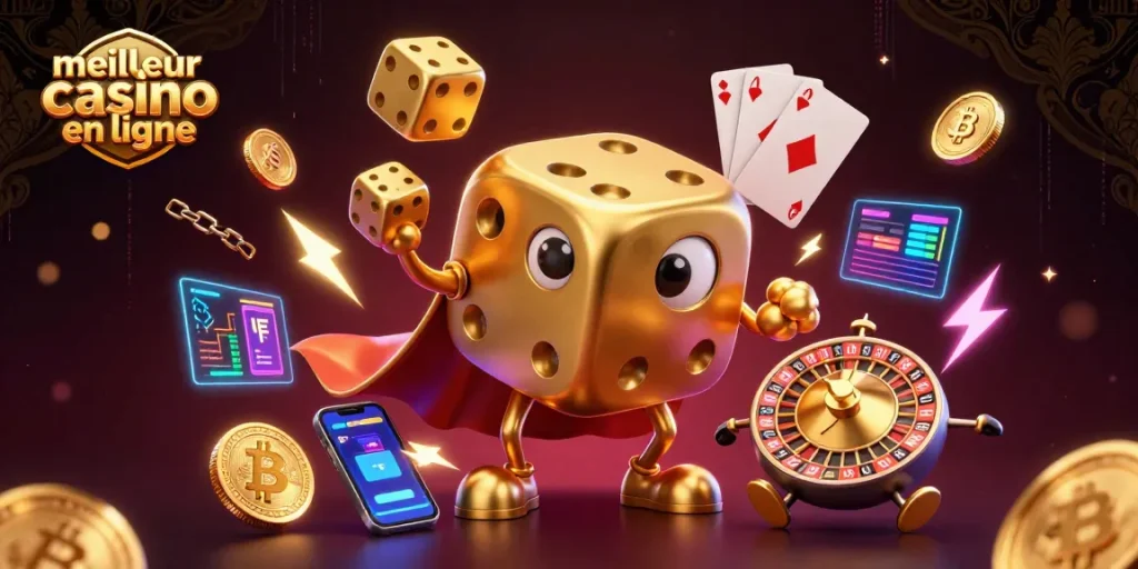 Jouer au meilleur casino en ligne avec des personnages 3D animés et des éléments de jeu captivants.