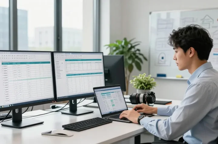 Optimize your workflow with the RTI scheduler in a modern office setup