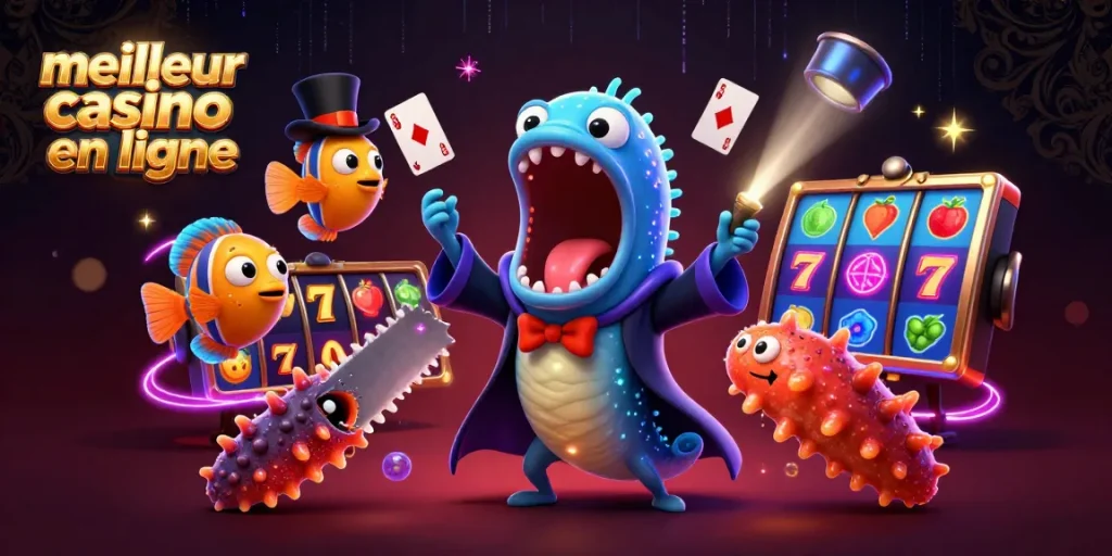 Gagnez avec les stratégies du meilleur casino en ligne en jouant à des machines à sous colorées.