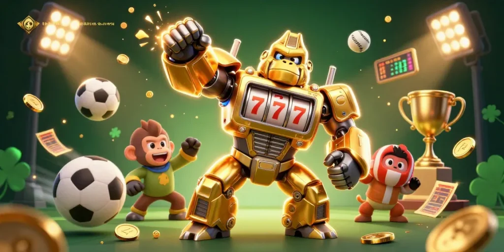 Engage with taigamebancaanxu in a vibrant 3D casino atmosphere featuring exciting sports themes.